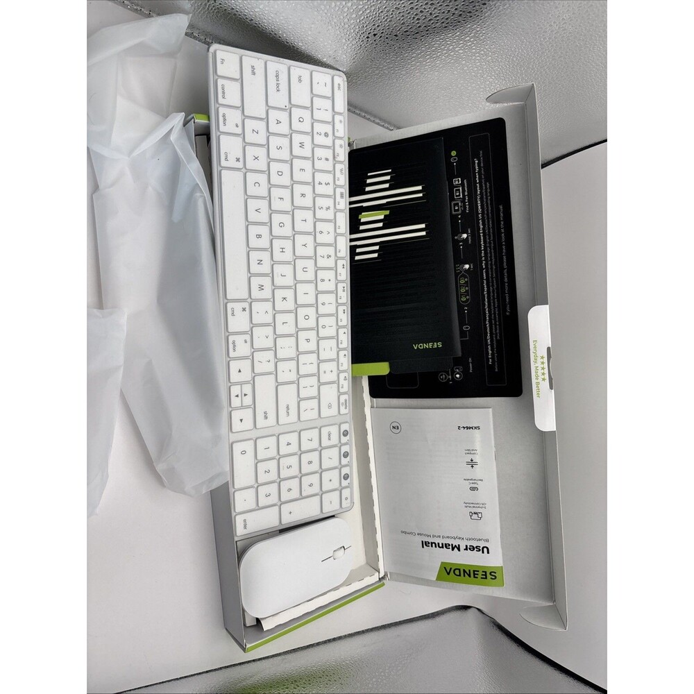 Seenda Bluetooth Keyboard And Mouse  Office Supplies Wireless